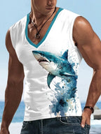 PENDRA Sports Sleeveless Wolf T-Shirt