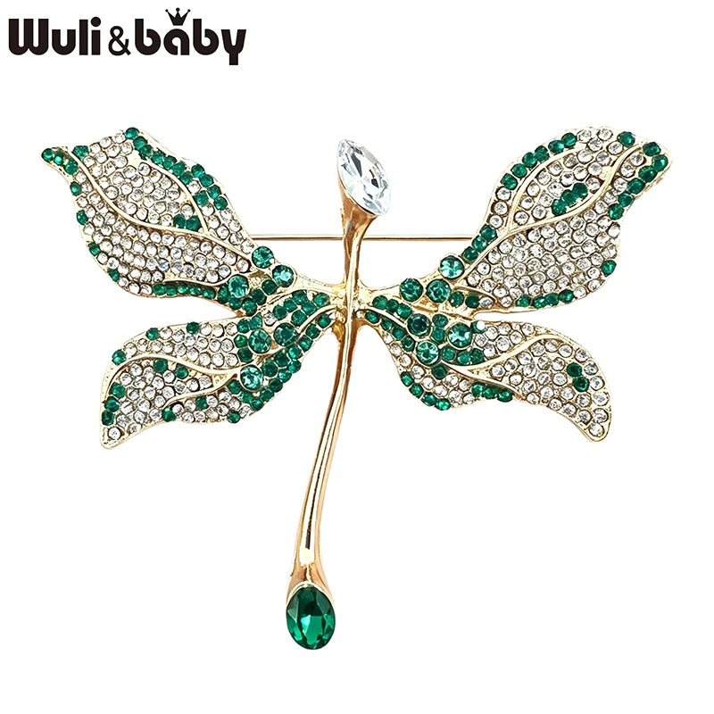 PENDRA Shining Dragonfly Brooch