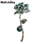 PENDRA Rosalia Rose Flower Brooch