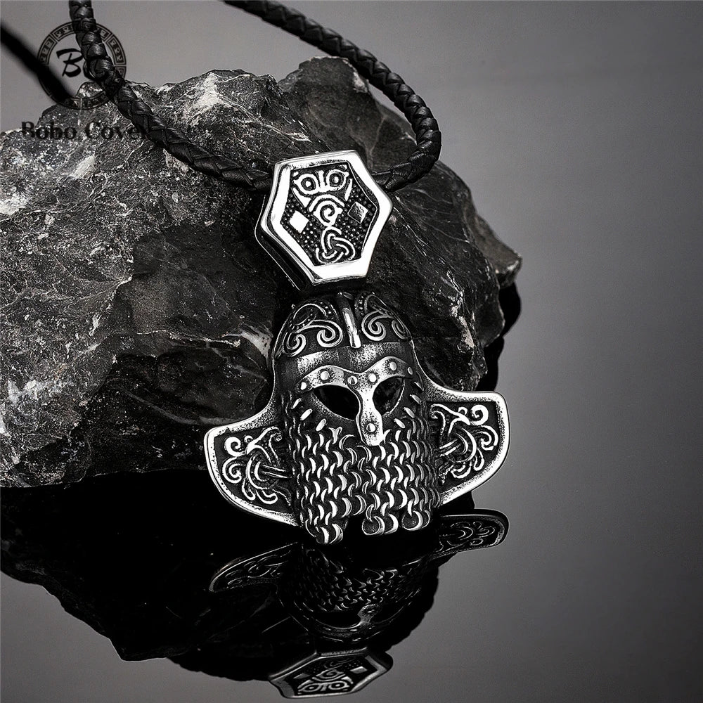 PENDRA Rune Vintage Vegvisir Necklace