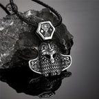 PENDRA Rune Vintage Vegvisir Necklace