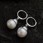 PENDRA Liquid Lava Sterling Silver Earrings