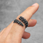 Stainless Steel Men Rings Eivil Dragon Spine Punk Trendy for Women Biker Fashion Jewelry Halloween Creativity Gift Wholesale