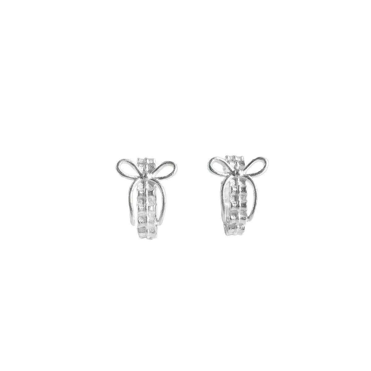 PENDRA Hoop Sterling Silver 9 Earrings