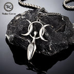 PENDRA Moon Norse Necklace