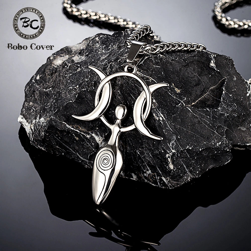 PENDRA Moon Norse Necklace
