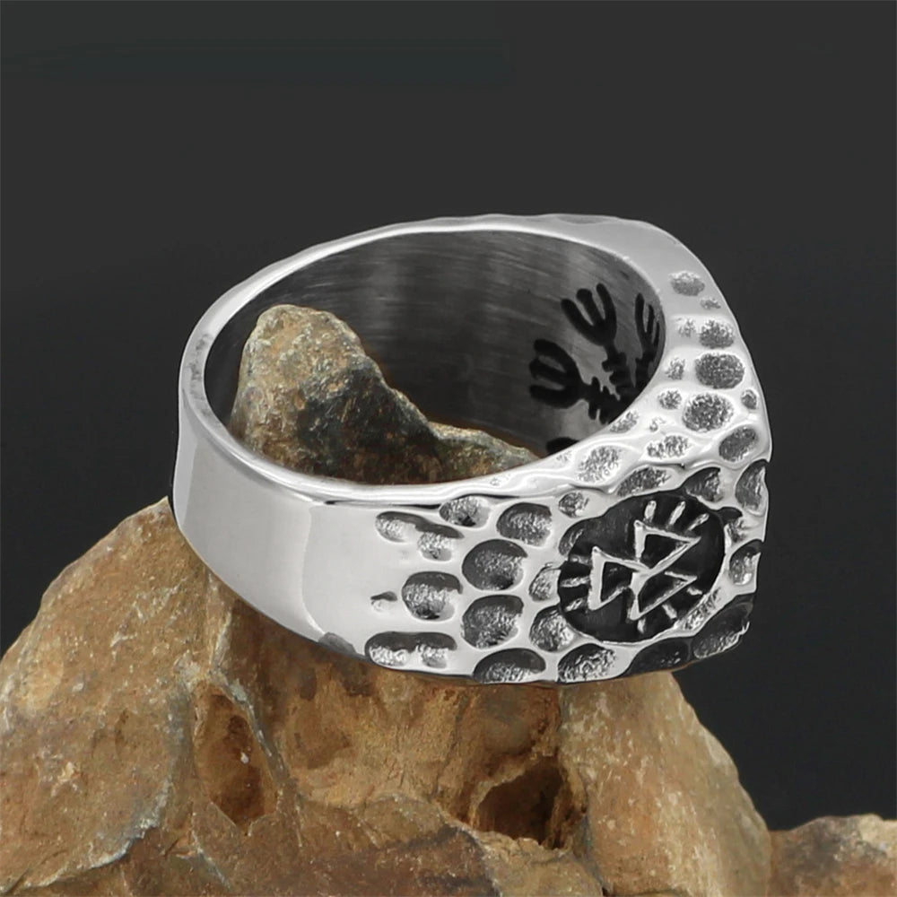 PENDRA Rune Compass Ring