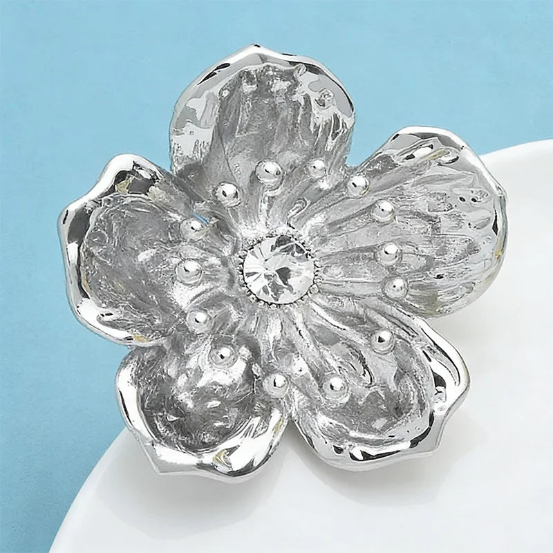 PENDRA Plumelle Alloy Plum Blossom Brooch