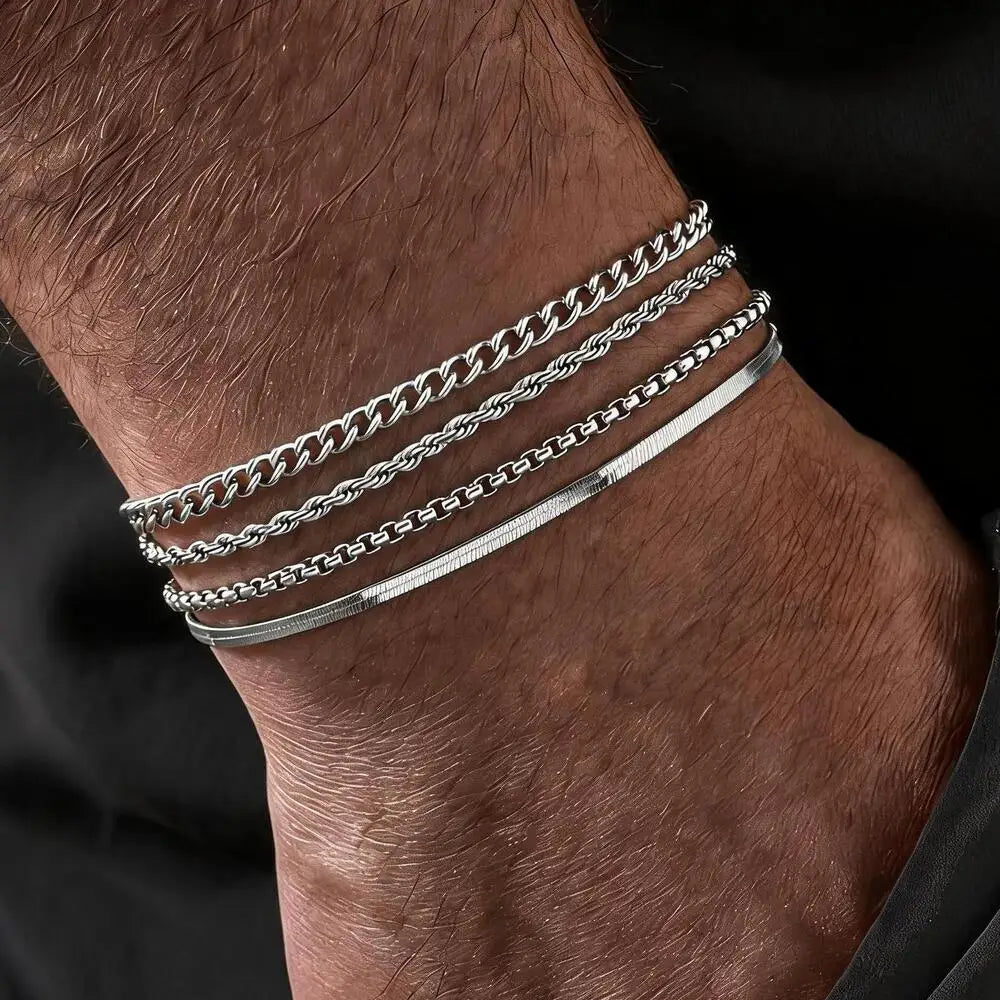 PENDRA Snake Silver Bracelet