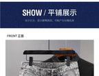 Korean Fashion Kpop Men's Casual Streetwear Boyfriend Designer Denim Shorts with Rabbit Embroidery for Summer Grey Short Jeans