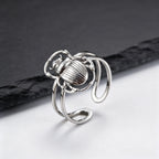 PENDRA Jortari Silver Tone Ring