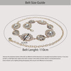 PENDRA Demiaya Metal Elegant Slim Waist Chain Belt