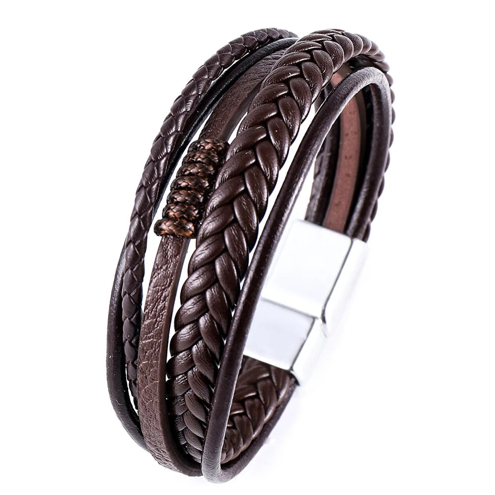 PENDRA Belorin Braided Leather Bracelet