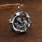 PENDRA Skullgear Steampunk Mechanical Skull Pendant