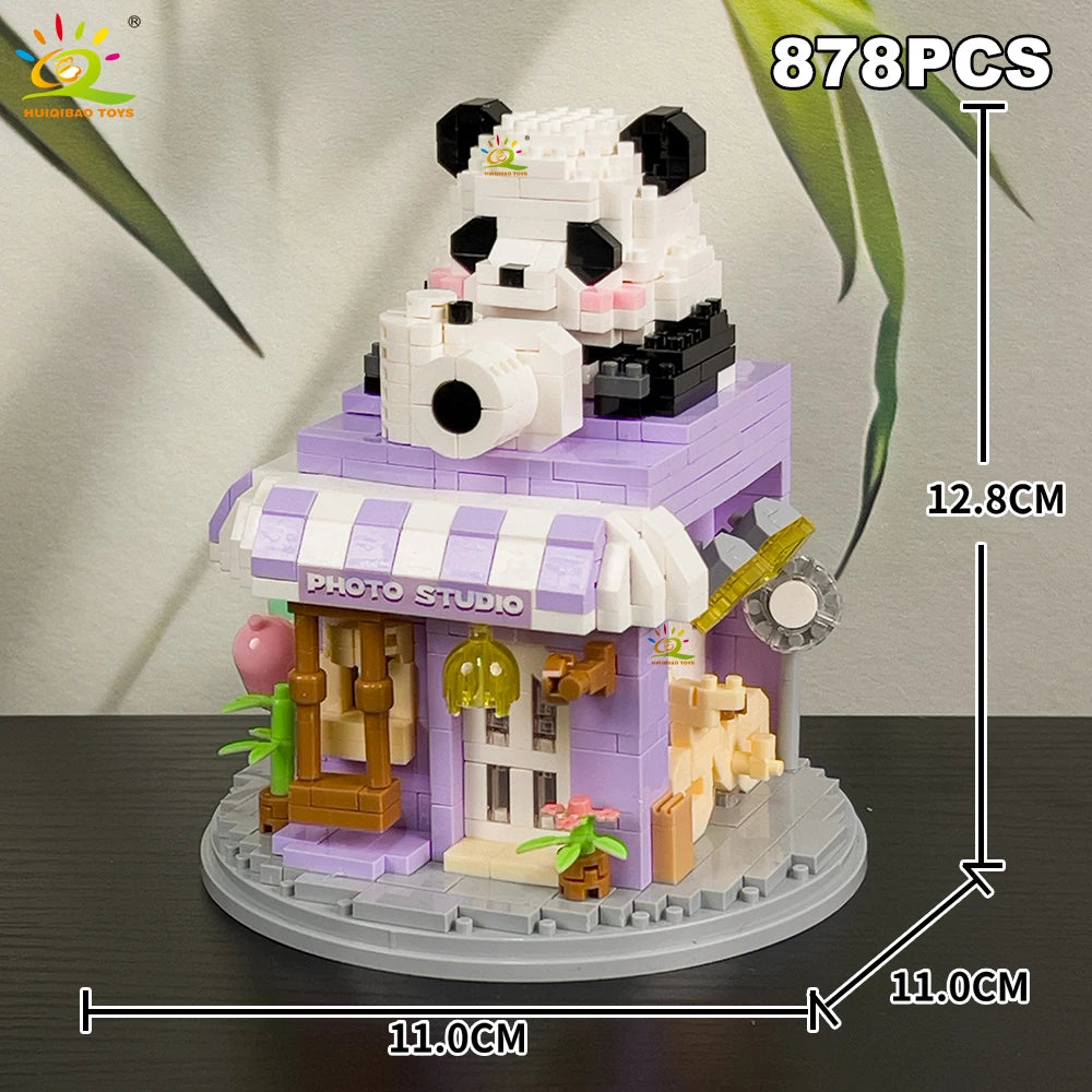 PENDRA Panda Coffee Mini Building Set