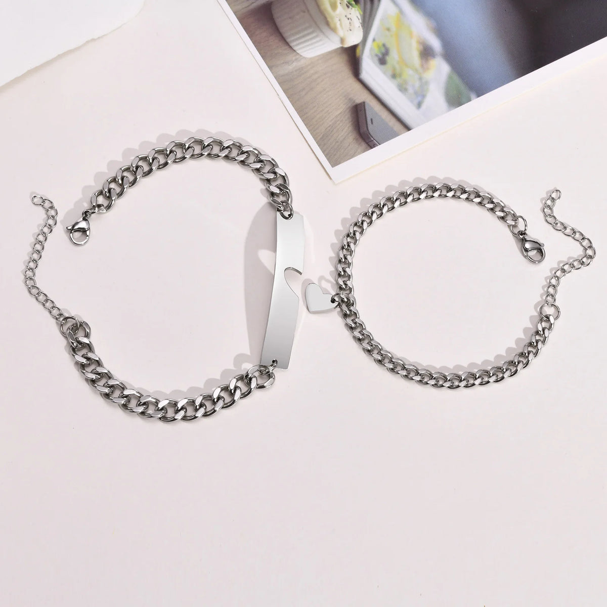 PENDRA Couple Link Bracelet