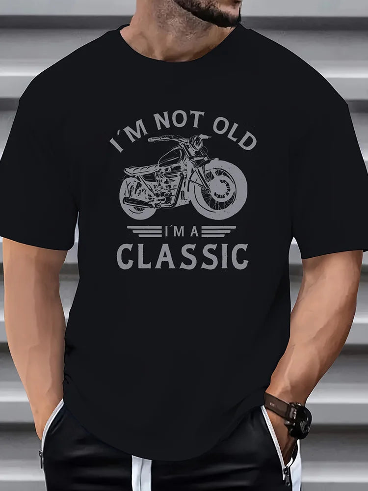 PENDRA Printed Sports Motorcycle T-Shirt