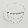 PENDRA Noraorae Silver Tassel Luxury Belt