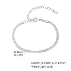 PENDRA Snake Flat Bracelet