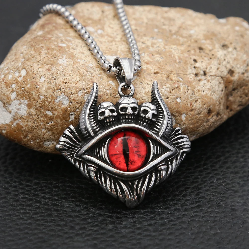 PENDRA Demoneye Creative Gothic Demon Eye Pendant