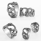 PENDRA Snake Animal Doublefor Steel Ring