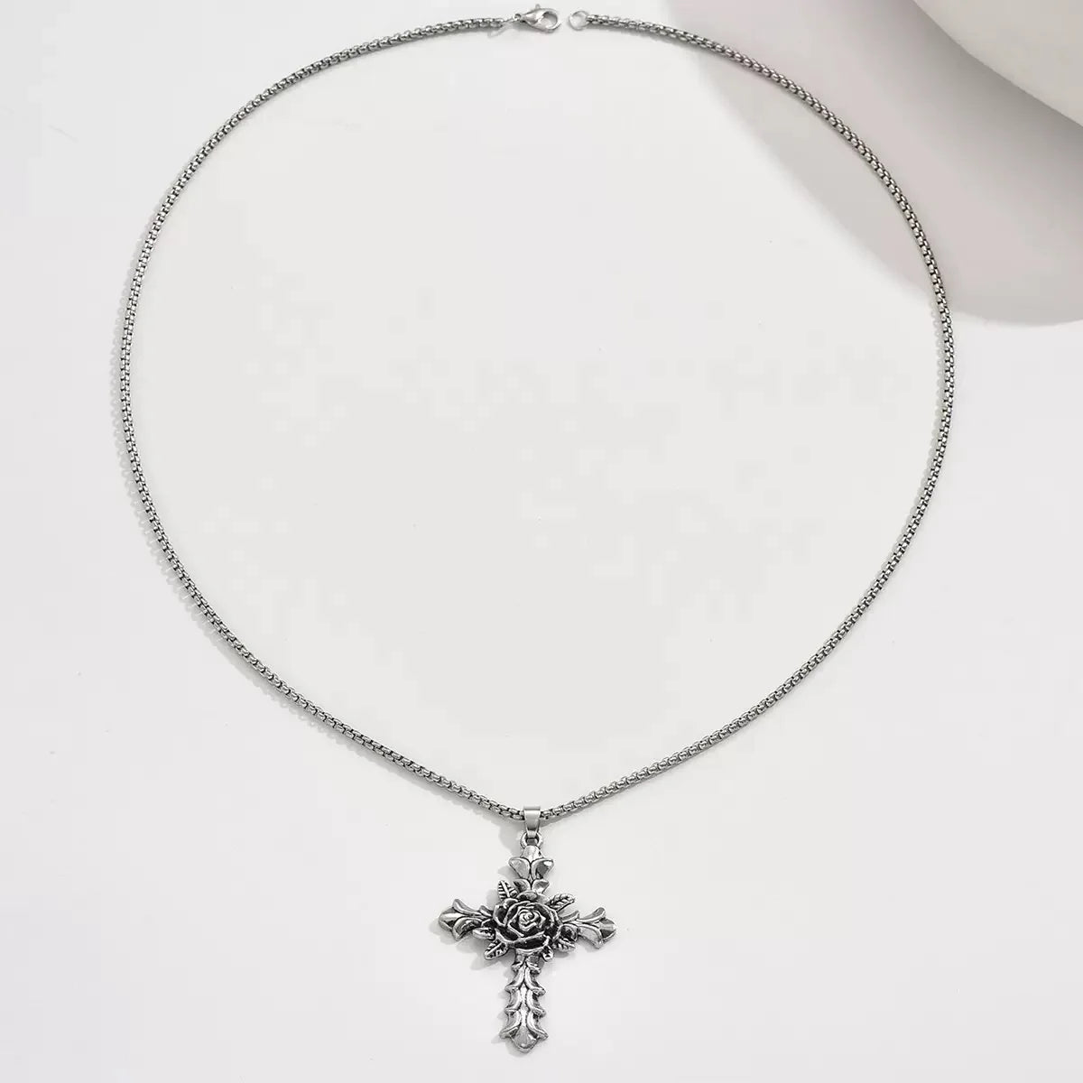 PENDRA Crossshine Gold and Silver Cross Pendant Necklace