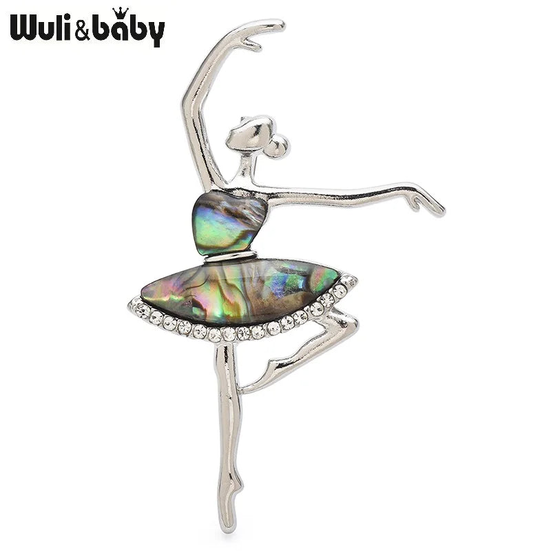 PENDRA Classic Abalone Shell Brooch