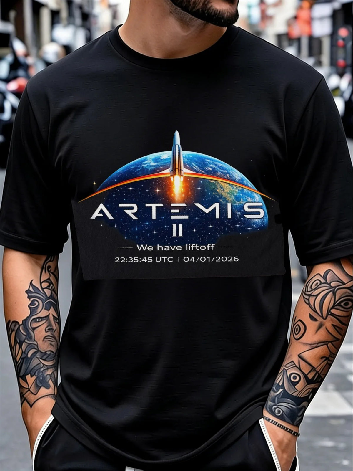 PENDRA Artemis Rocket T-Shirt