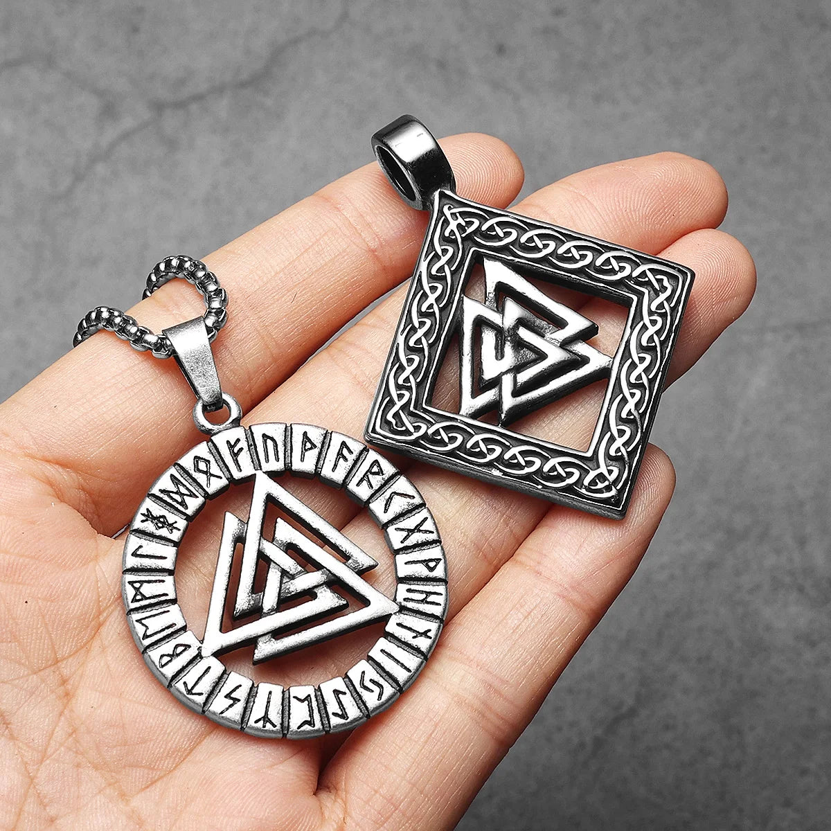 PENDRA Yorizane Viking Rune Necklace