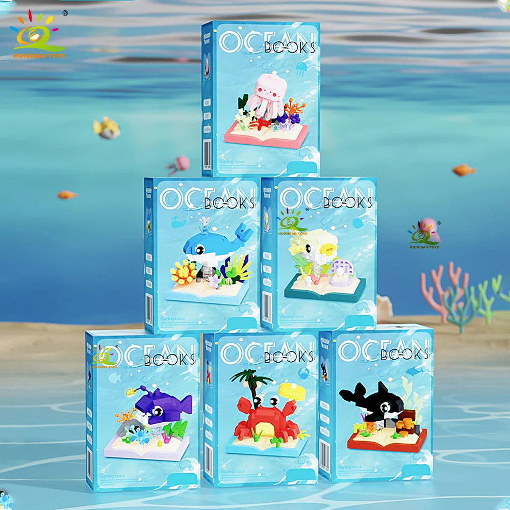 PENDRA Ocean Orcas Micro Building Set