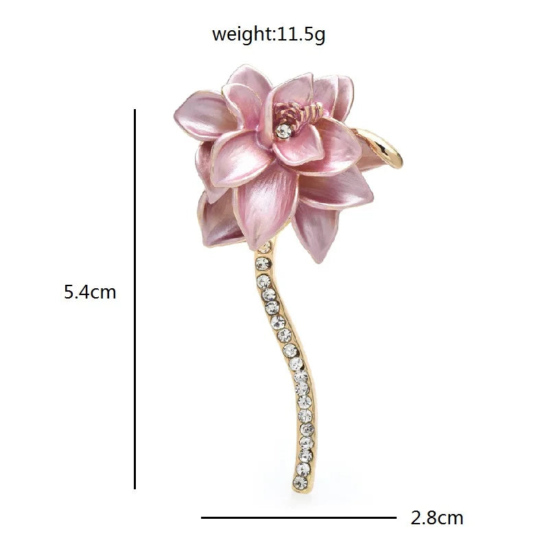 PENDRA Florielle21 Floral Brooch