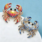 PENDRA Cute Crab Brooch