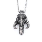 PENDRA Mandalorian Black Stainless Steel Ring