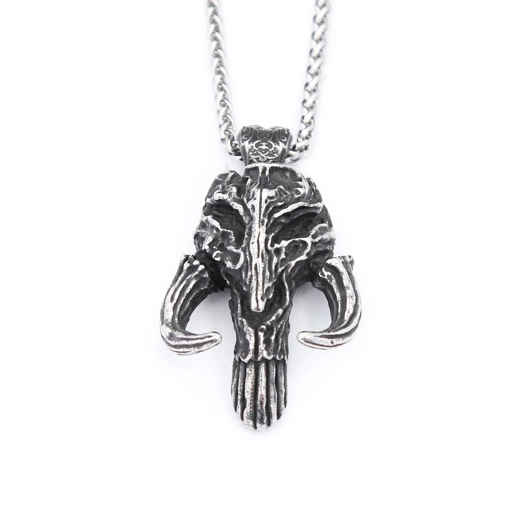 PENDRA Mandalorian Black Stainless Steel Ring