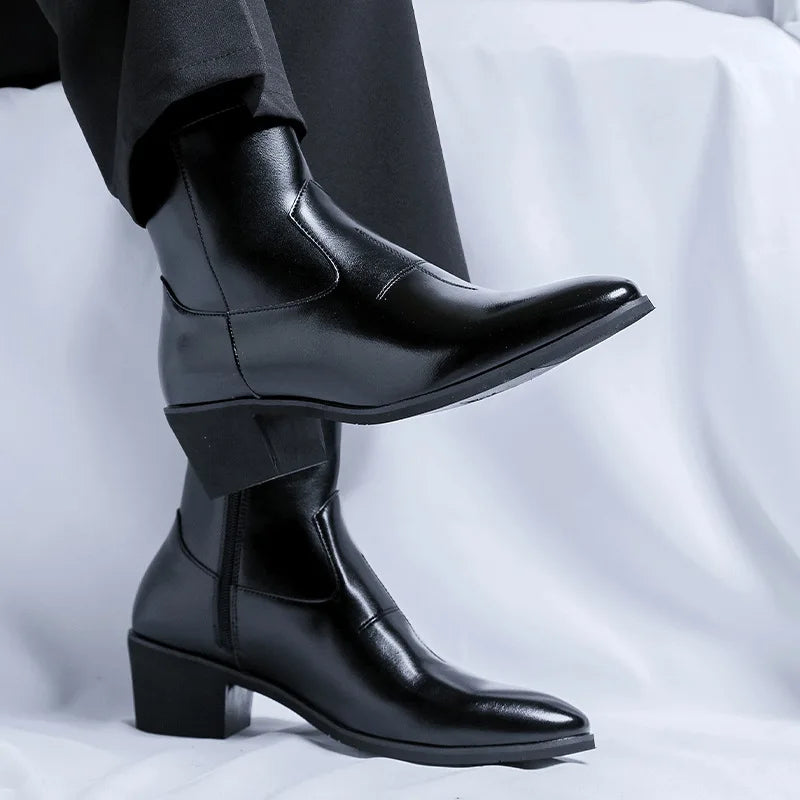 PENDRA Zipper Internal Height Boots