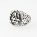 PENDRA Rune Steel Ring