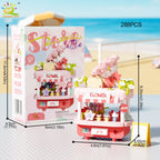 PENDRA Cute Dessert Micro Building Set
