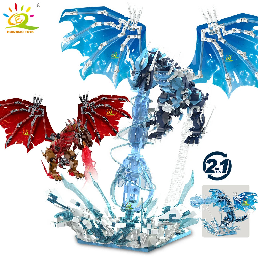 PENDRA ICE Frie Dragon Building Set