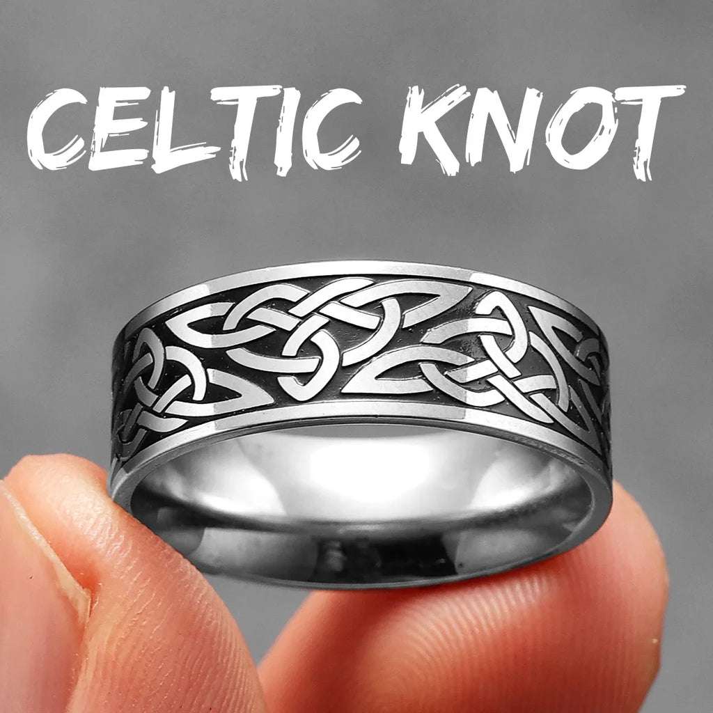 PENDRA Viking Celtic Knot Ring