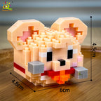 PENDRA Cute Mouse Micro Building Set