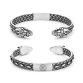 PENDRA Twin Serpent Adjustable Cuff Bracelet