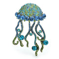 PENDRA Jellyflora Shining Jellyfish Brooch