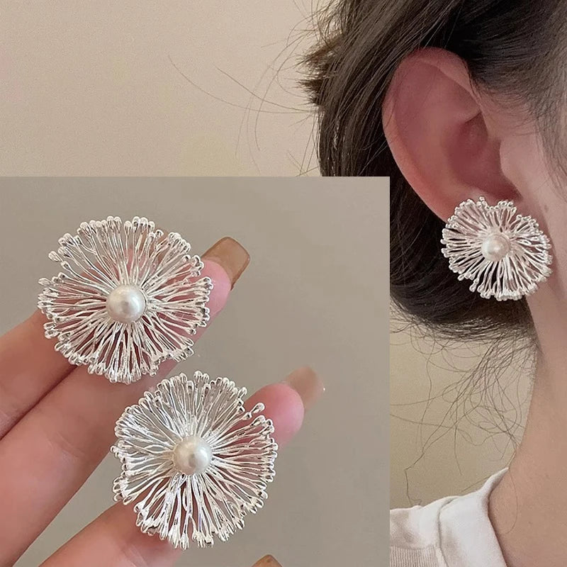 PENDRA Geometry Sterling Silver 5 Earrings