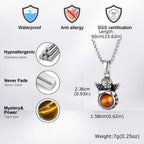 PENDRA Angel Stone Pendant Necklace