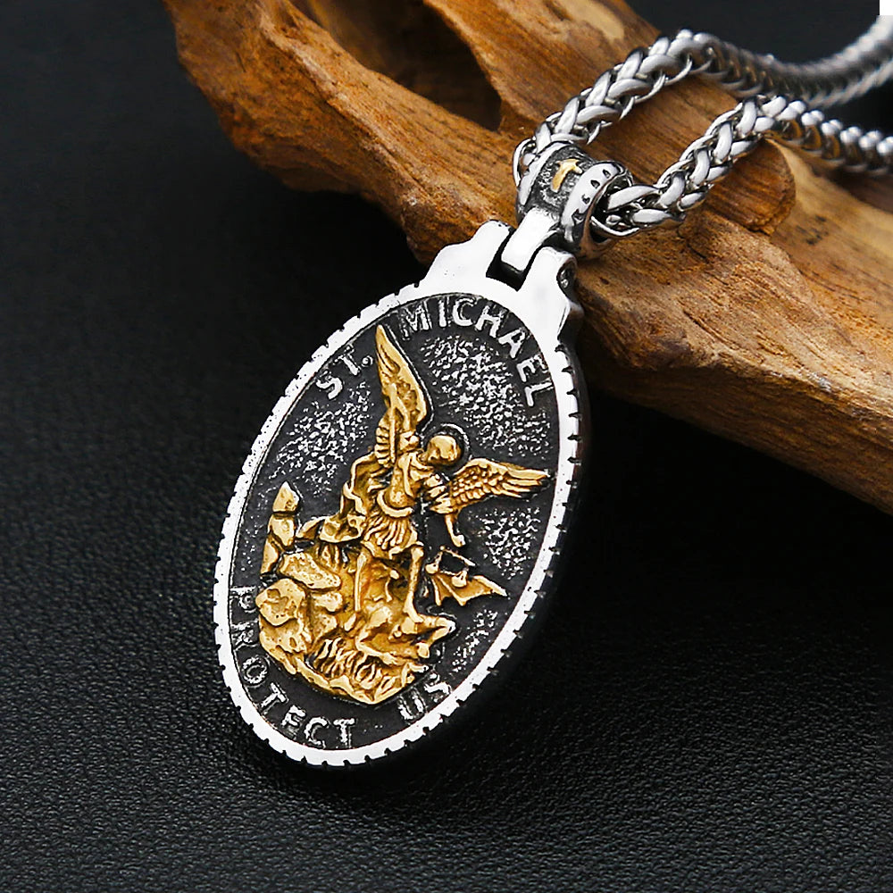 PENDRA Michaelguardian Archangel Saint Michael Pendant