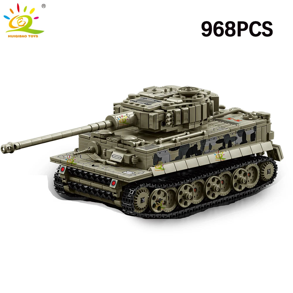 PENDRA Military Tank Army Building Set