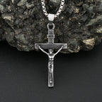 PENDRA Jesuscross 316L Stainless Steel Cross Pendant