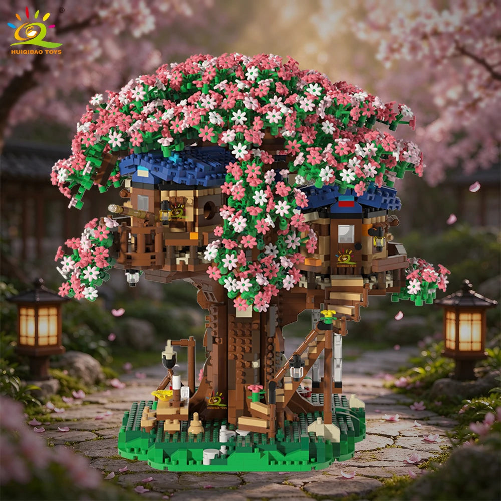 PENDRA Peach Blossom Micro Building Set