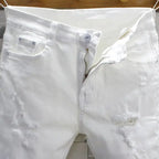 PENDRA Cotton Distressed Streetwear Trousers
