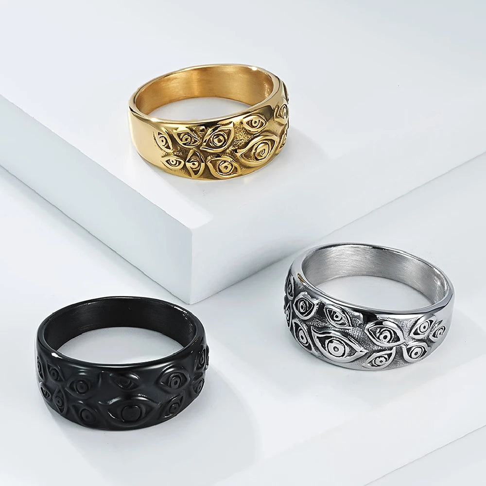 PENDRA Demoneye Gothic Demon Eye Ring